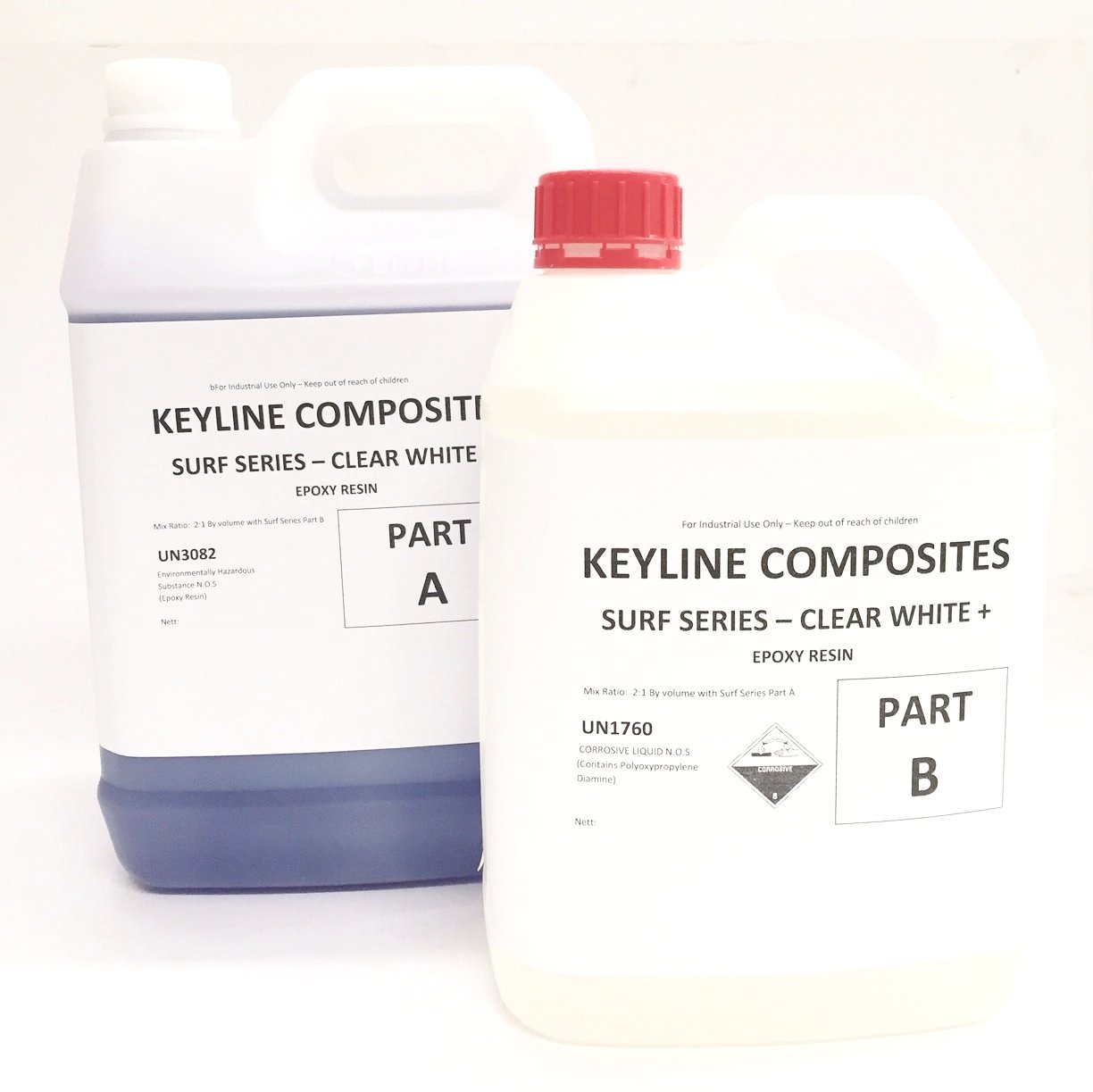 Keyline Composites Surf Series Optic Bright Epoxy Resin 7.5L Kit