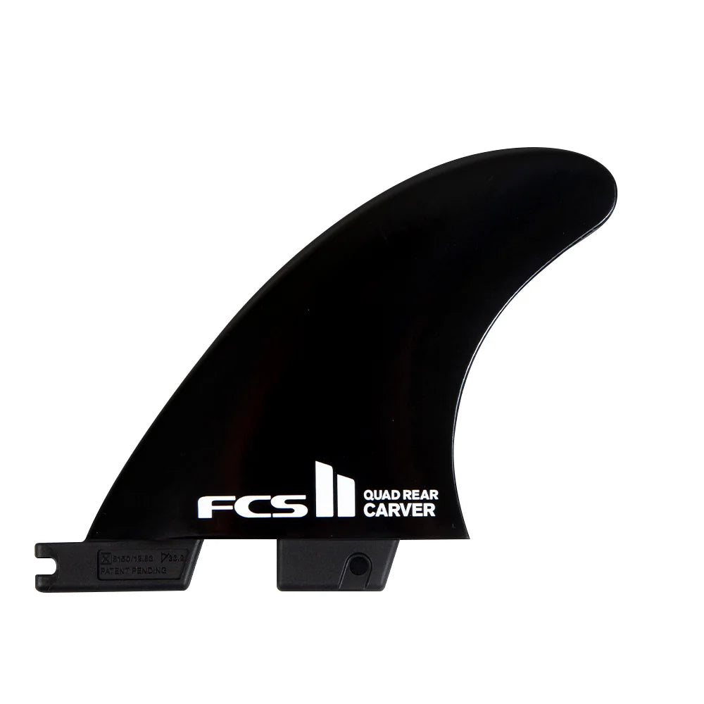 FCS2 Carver Glass Flex Black - Quad Rears