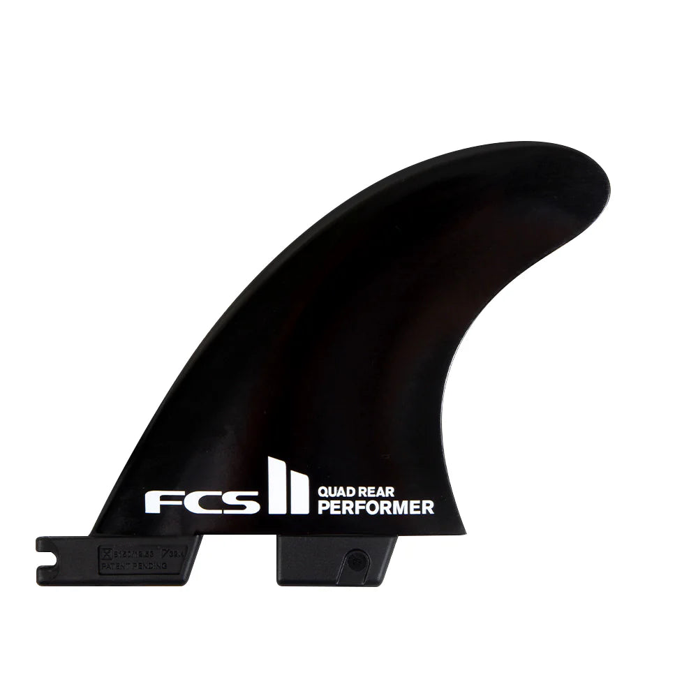 FCS2 Performer Glass Flex Black - Quad Rears
