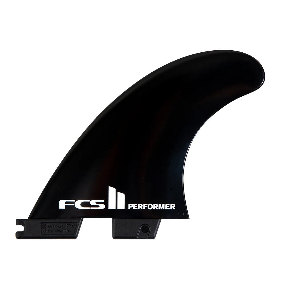 FCS2 Performer Glass Flex Black - Thruster Set
