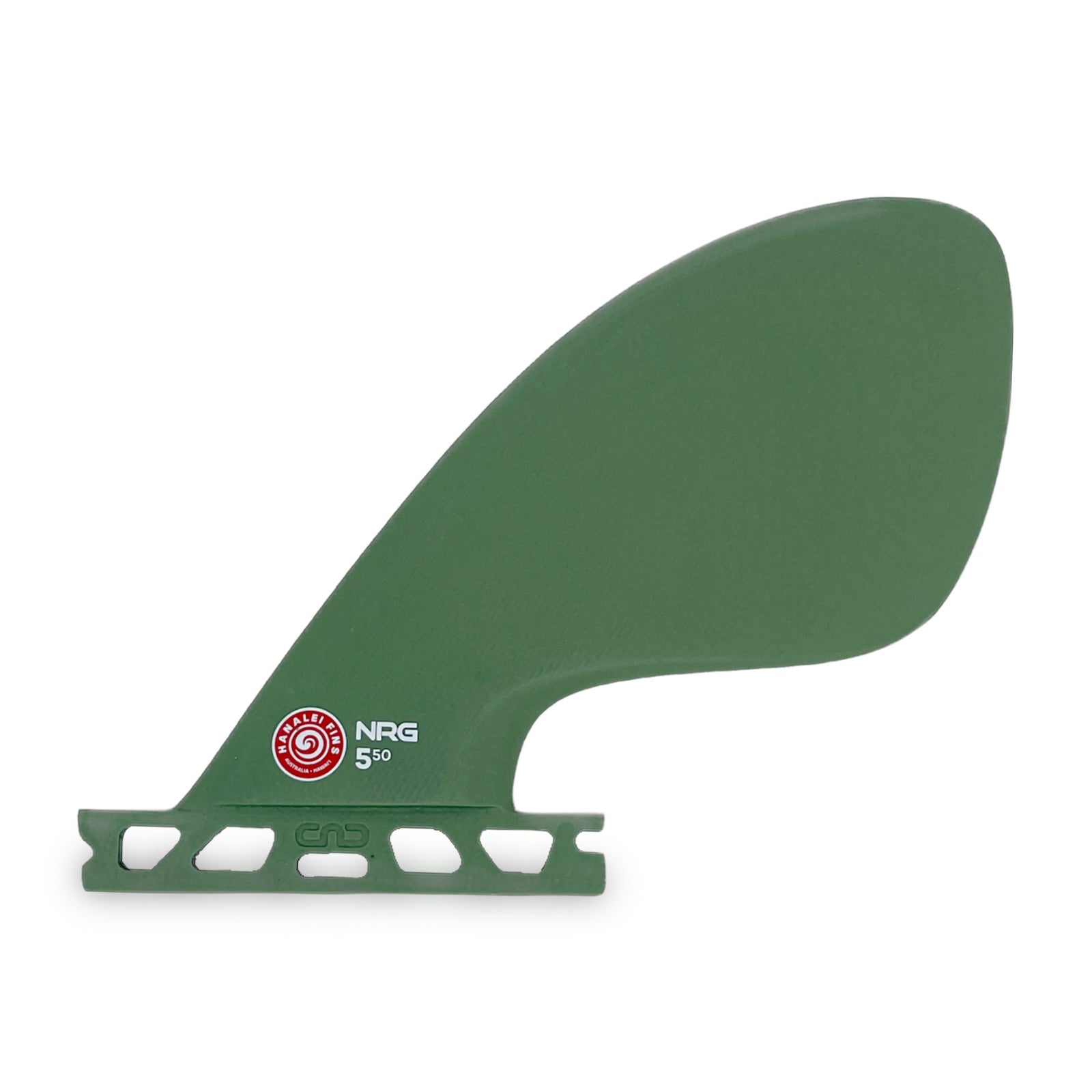 Hanalei CNC Range NRG - 550 Twin Fin Set Futures 3/4 Base