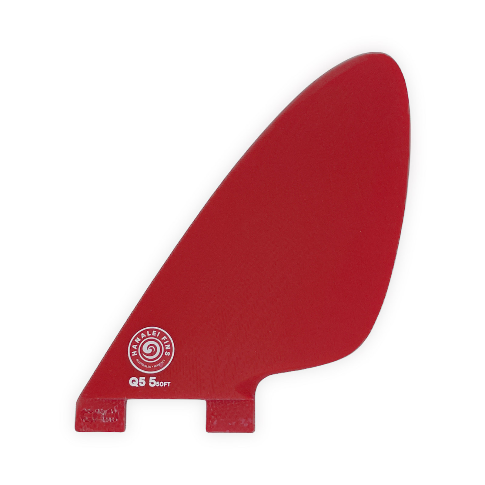 Hanalei CNC Range Q5 -550FT Twin Fin Set Dual tab  Style Base