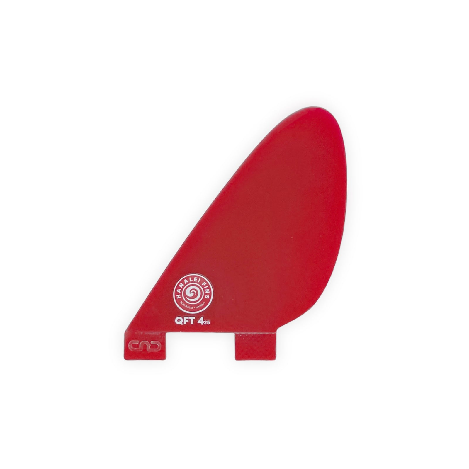 Hanalei QFT 425 Twin Fin Set Dual Tab Base - FLIP TIP CNC