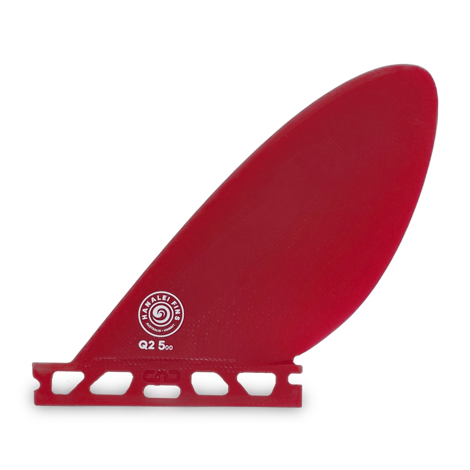 Hanalei Q2 500 Twin Fin Set  Futures  Base CNC Range