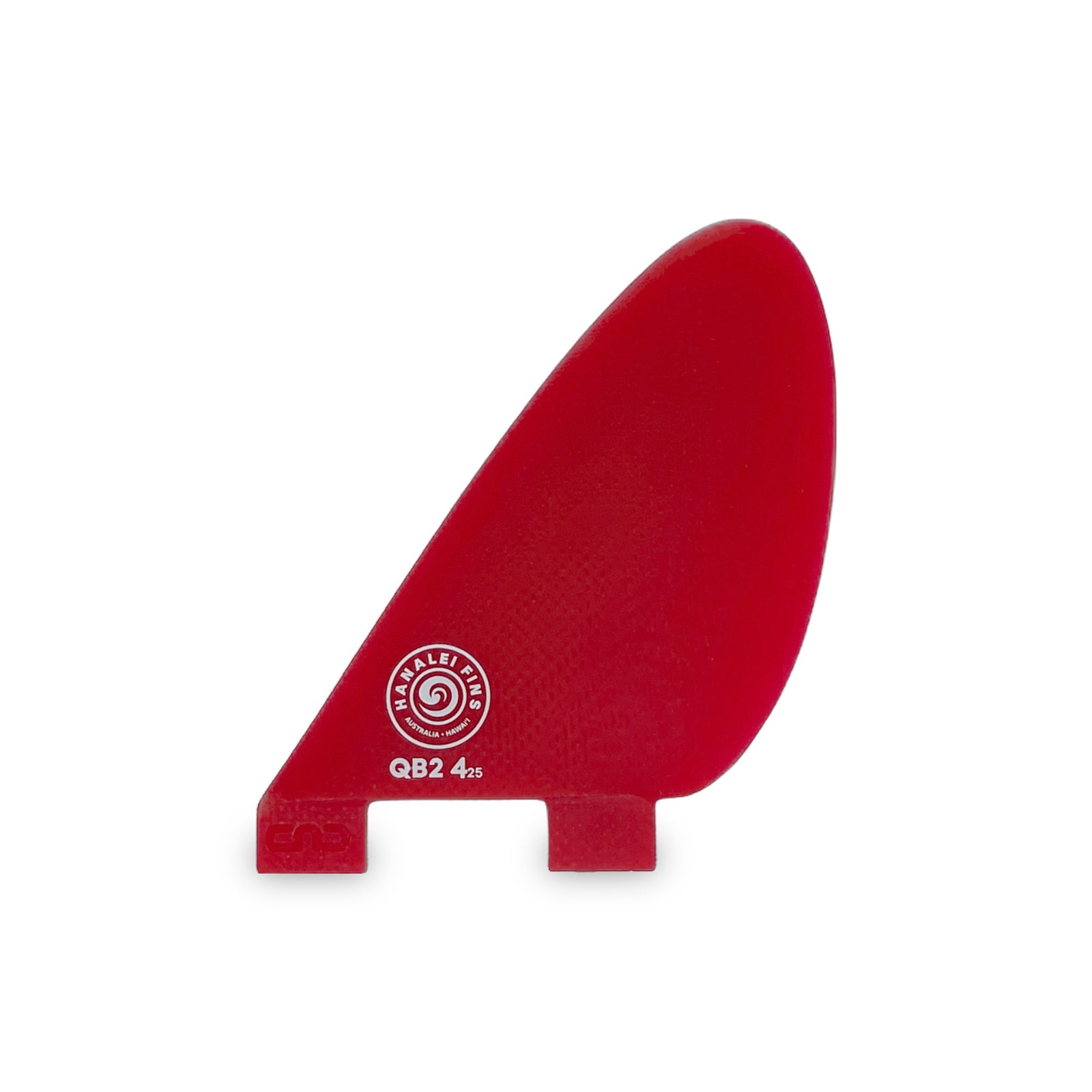 Hanalei QB2 425 Twin Fin/Quad Rear/ Side Bite Set Dual Tab  Base CNC Range