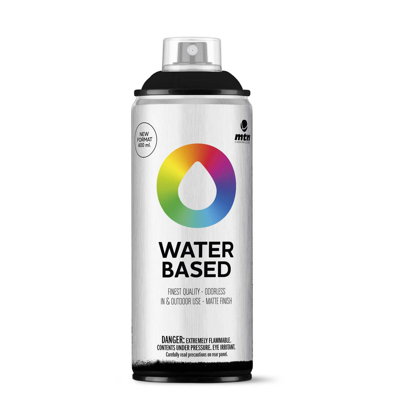 MTN Montana Waterbased Foam Safe Spraypaints - Matt Black