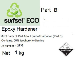 Surfset Eco Bio Carbon Epoxy Resin~30L Kit
