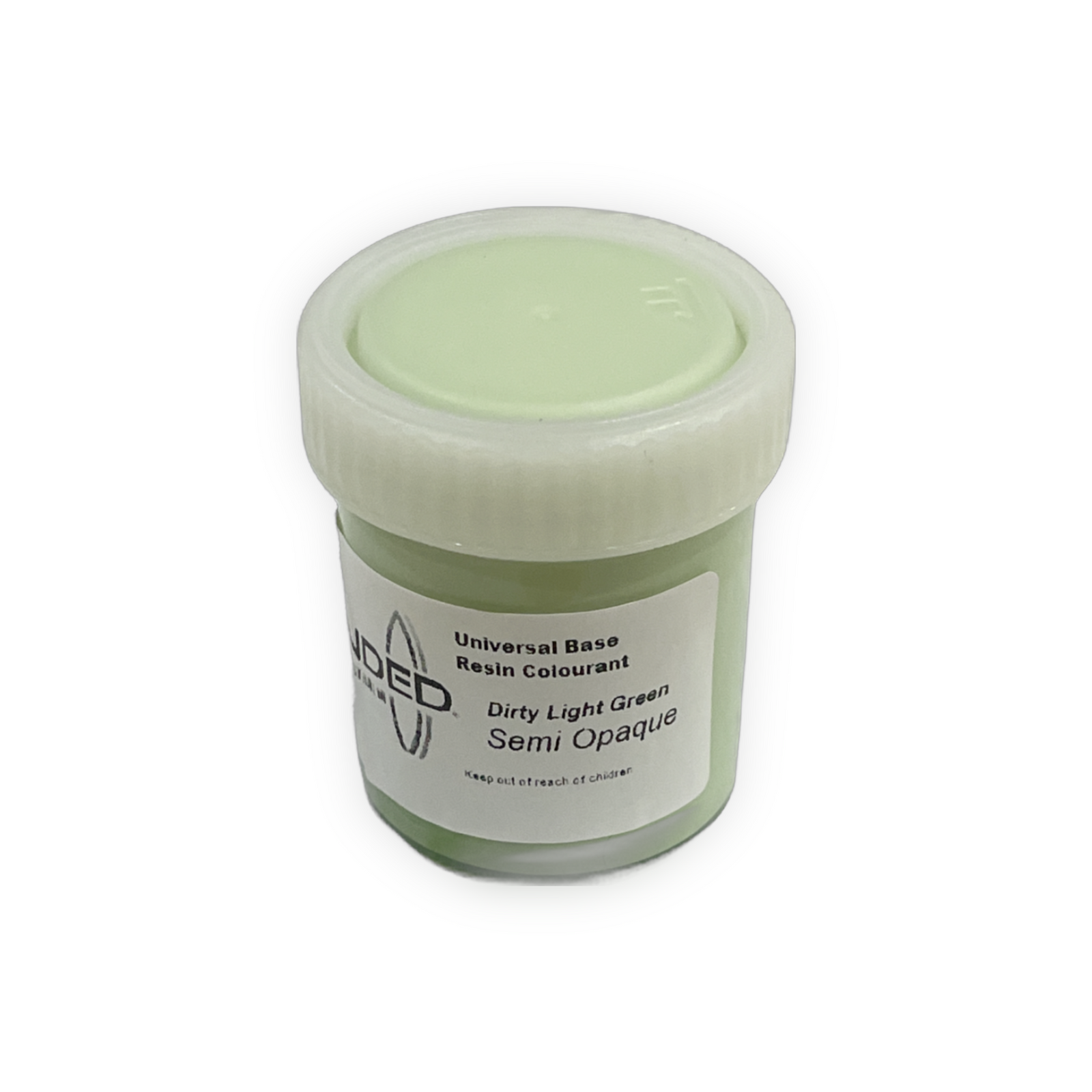 Universal Base Resin Colourant -   Dirty Light Green Semi Opaque