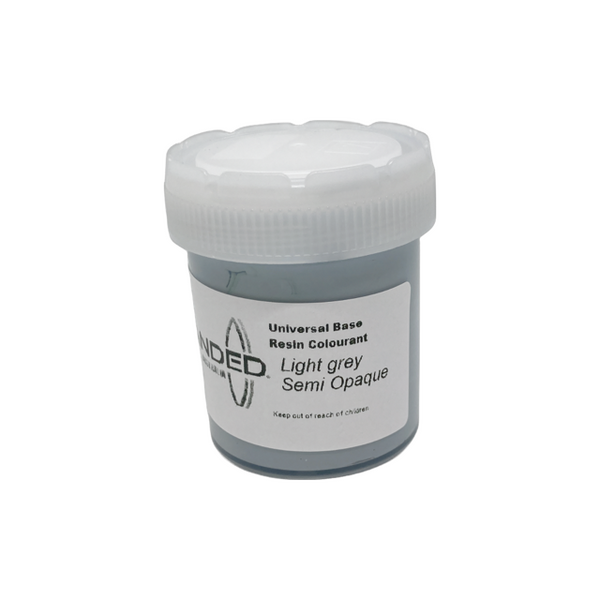 Universal Base Resin Colourant - Light Grey Semi Opaque - Sanded Australia
