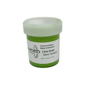 Universal Base Resin Colourant -   Lime Green Semi Opaque