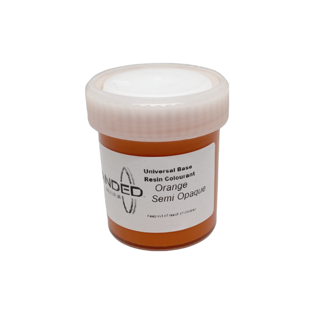 Universal Base Resin Colourant - Orange Semi Opaque