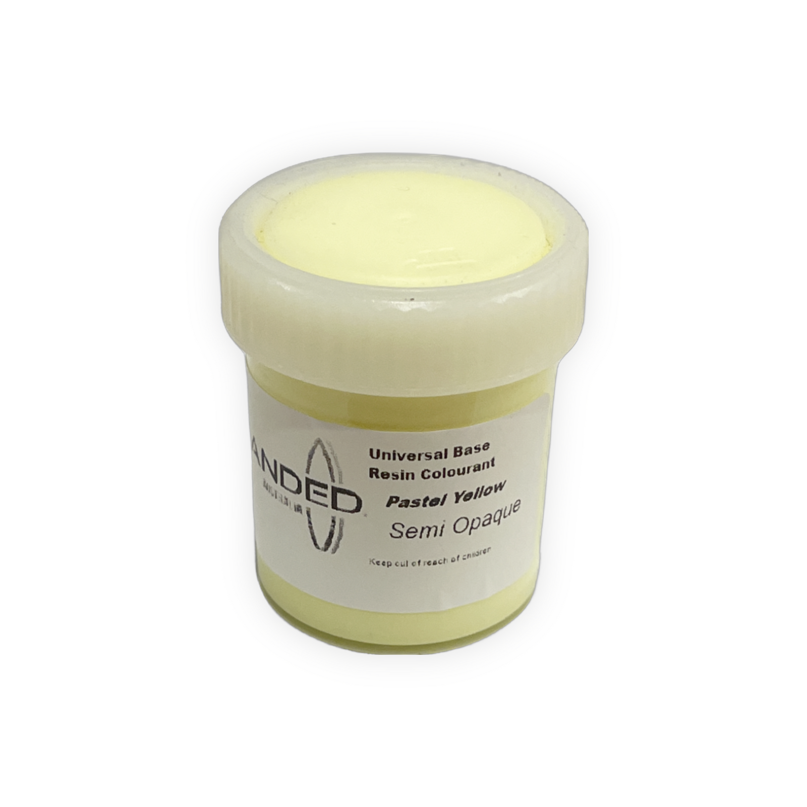 Universal Base Resin Colourant - Pastel Yellow Semi Opaque