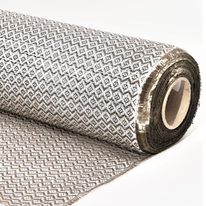 Basalt Innegra Aztec Weave 5oz cloth - Per Metre