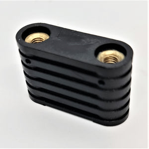 Footstrap Plug with Brass Insert Screw Holes