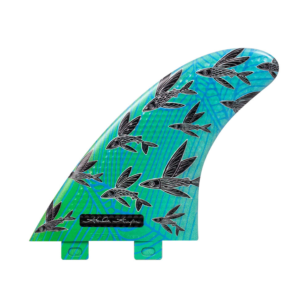 3D Fins Akila Aipa Twin Fins Flying Fish Dual Tab