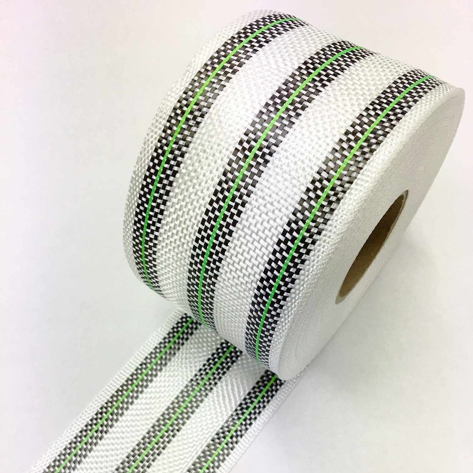 3 Band Carbon Rail Tape with Green insert