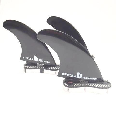 FCS2 Thruster Set of Finboxes with Fins ~ 9 degrees