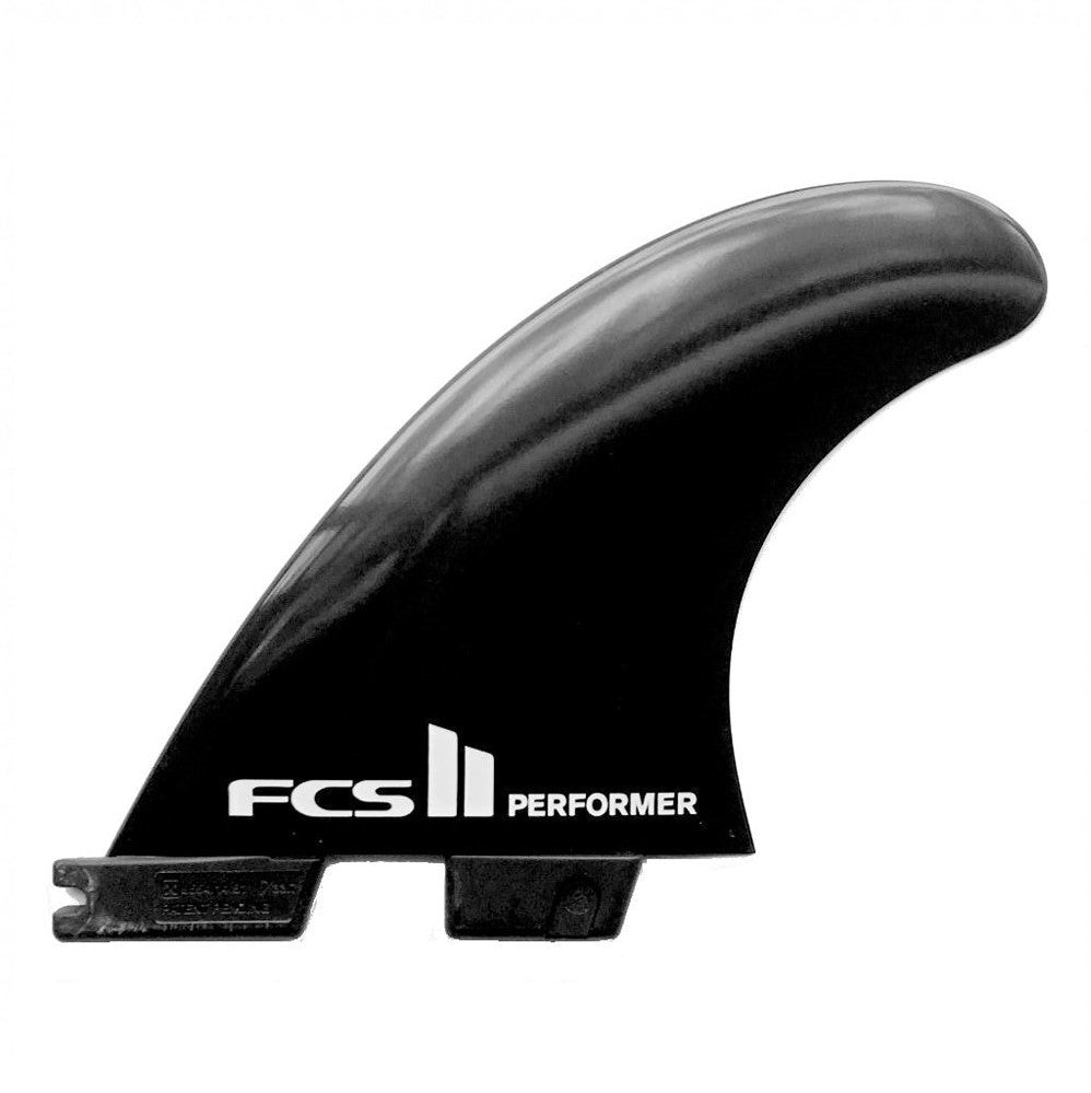 FCS2 Performer Glass Flex Black -Size M Thruster set