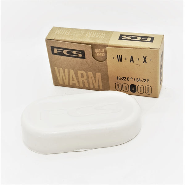 Fcs Surf Cool Wax - Cire Pour Planche De Surf - Adhérence Optimale Eau Froide