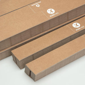 Flexi - Hex 100% Reusable Cardboard Surfboard Packaging