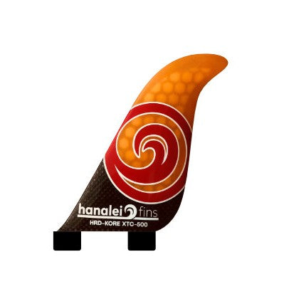 Hanalei XTC-500 Twin Fin Set  Dual Tab Base