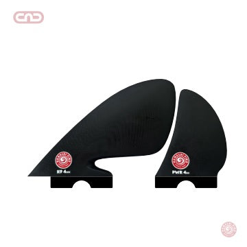 Hanalei CNC Range K9/Pwr Quad Fin Set Gearbox Base