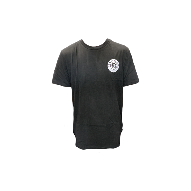 Hanalei Circle Logo Tee Black/White