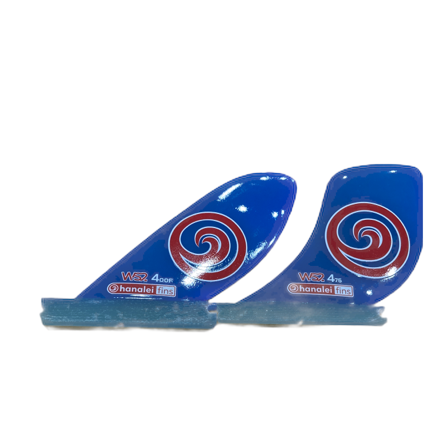 Hanalei WS2 Quad Fin Set  Futures  Base