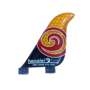 Hanalei XTC-500 Twin Fin Set  Dual Tab Base