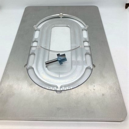 Leash Install Adapter And Router Bit For Futures  One Pass Install Kit