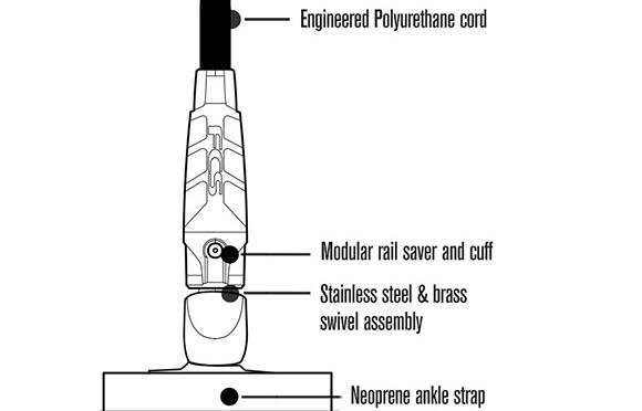 FCS Classic Leash/Legrope