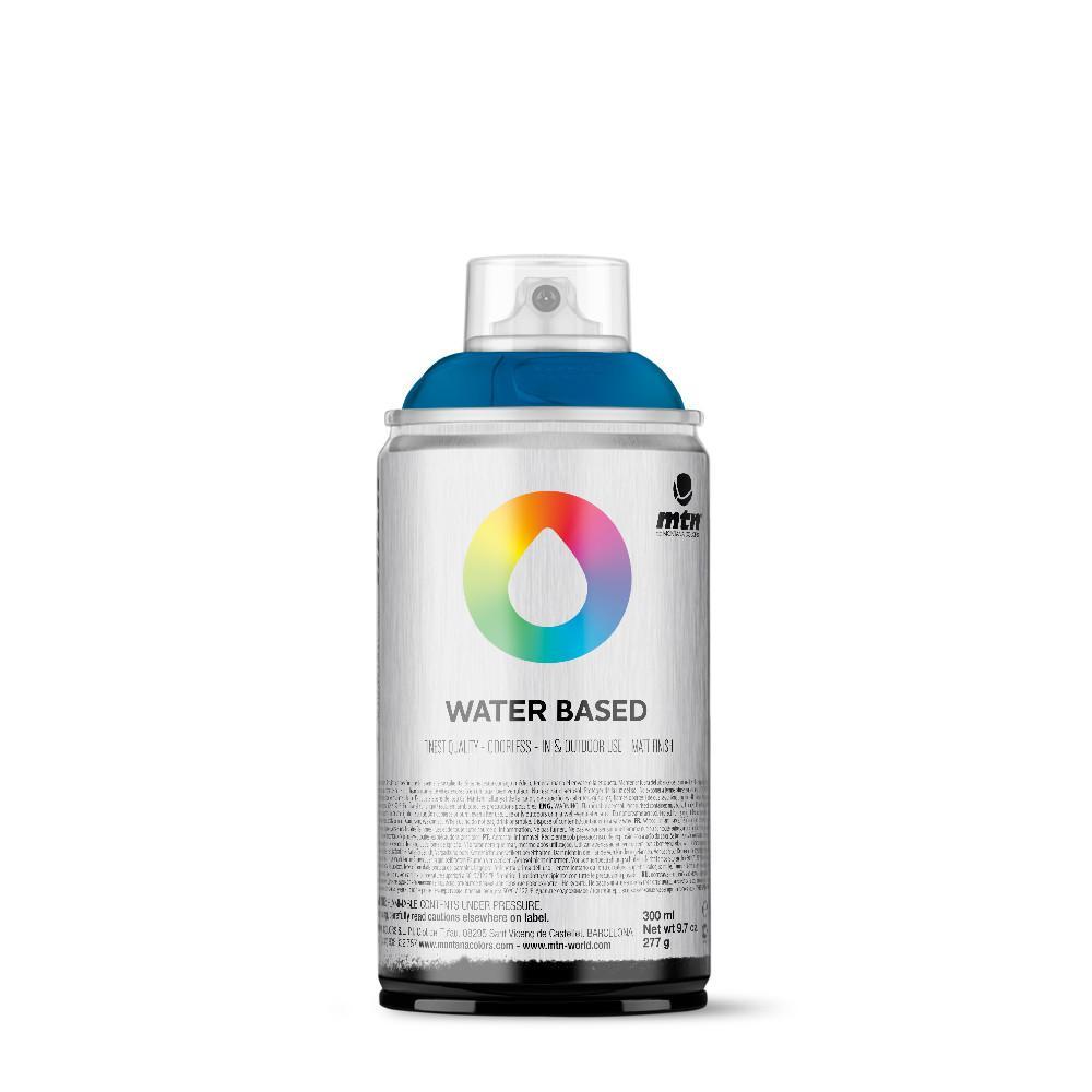 MTN Montana Waterbased  Foam Safe Spraypaints - Prussian Blue