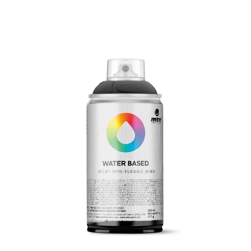 MTN Montana Waterbased Foam Safe Spraypaints -  Carbon Black