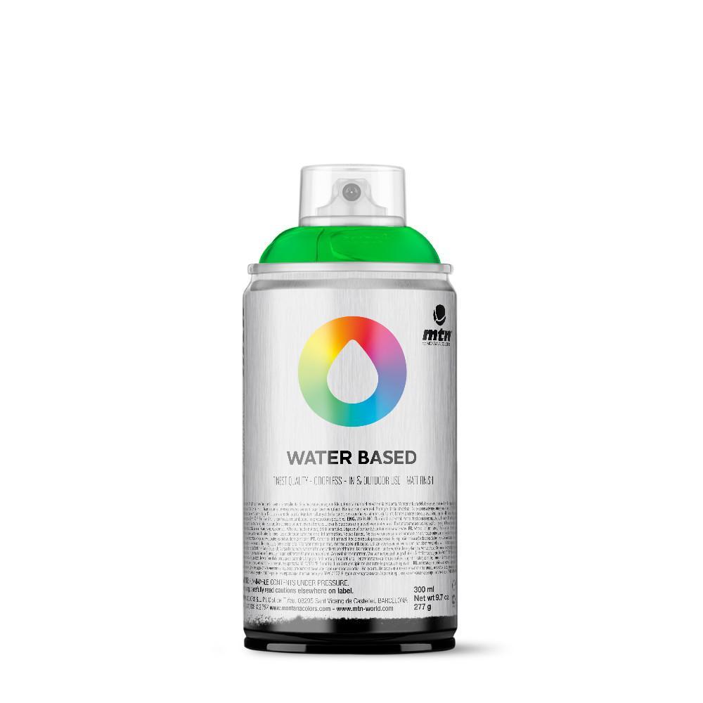 MTN Montana Waterbased  Foam Safe Spraypaints - Flourescent Green
