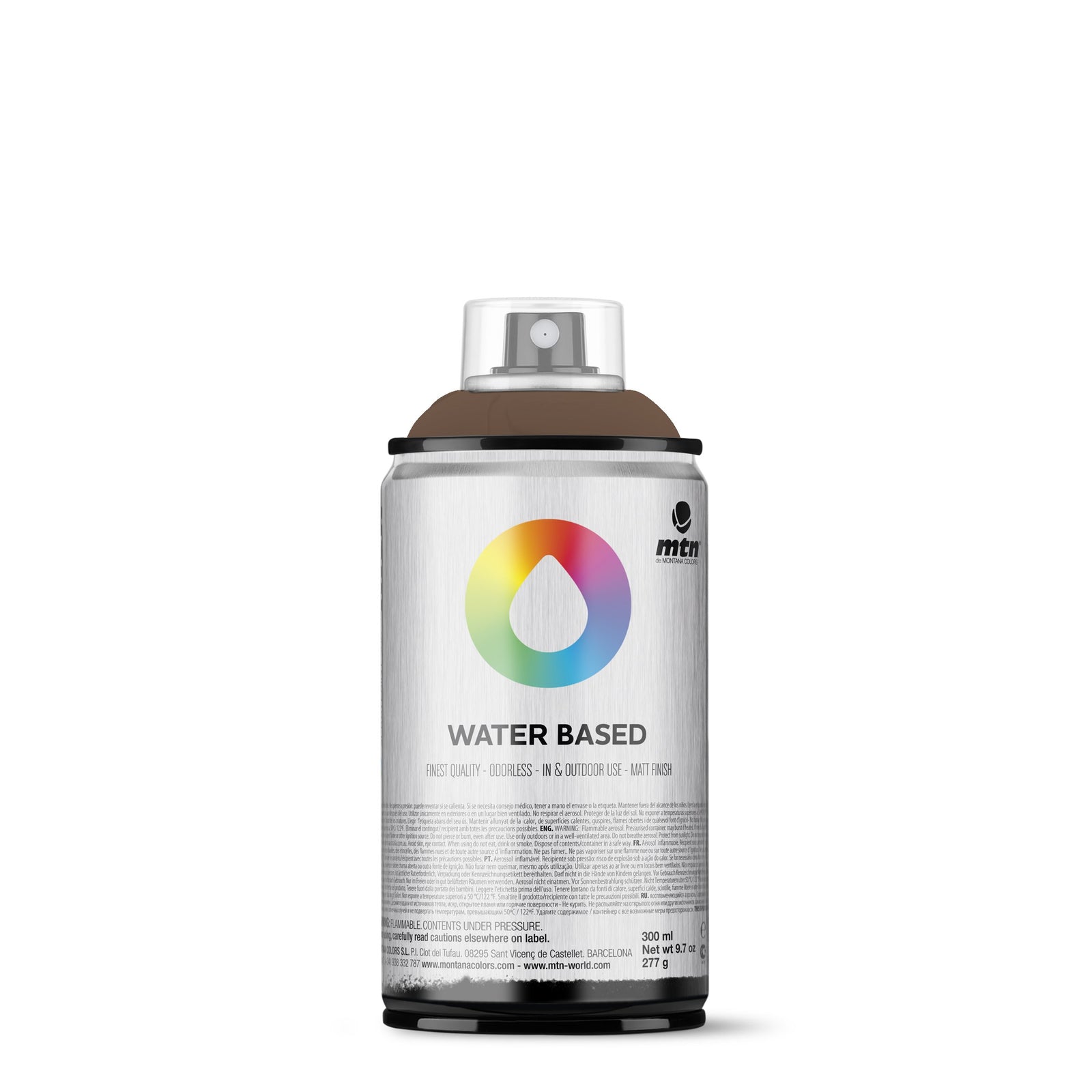 MTN Montana Waterbased  Foam Safe Spraypaints - Raw Umber Deep