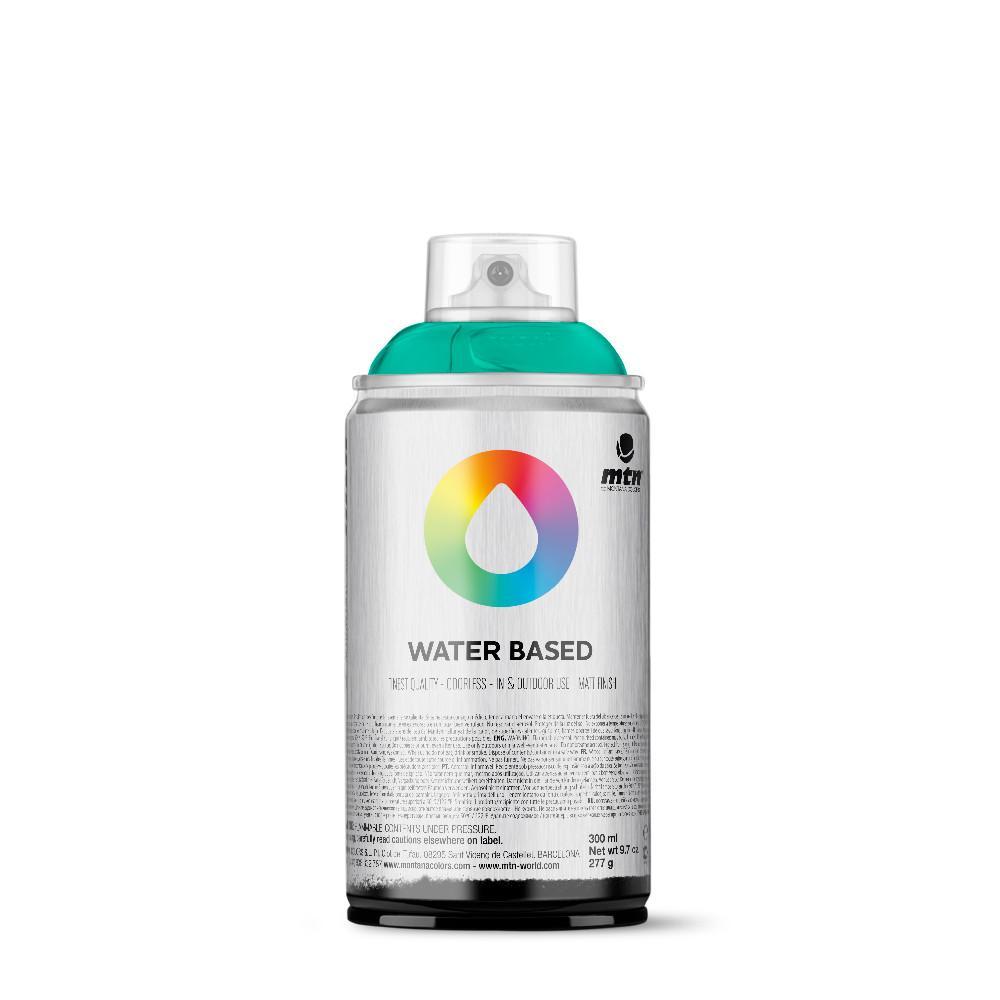 MTN Montana Waterbased  Foam Safe Spraypaints - Turquoise Green
