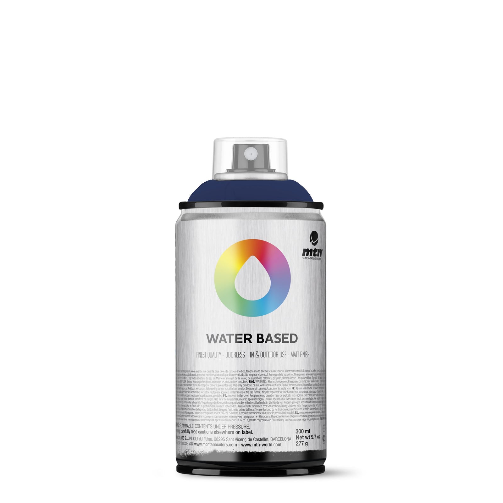 MTN Montana Waterbased  Foam Safe Spraypaints - Ultra Marine Blue Deep