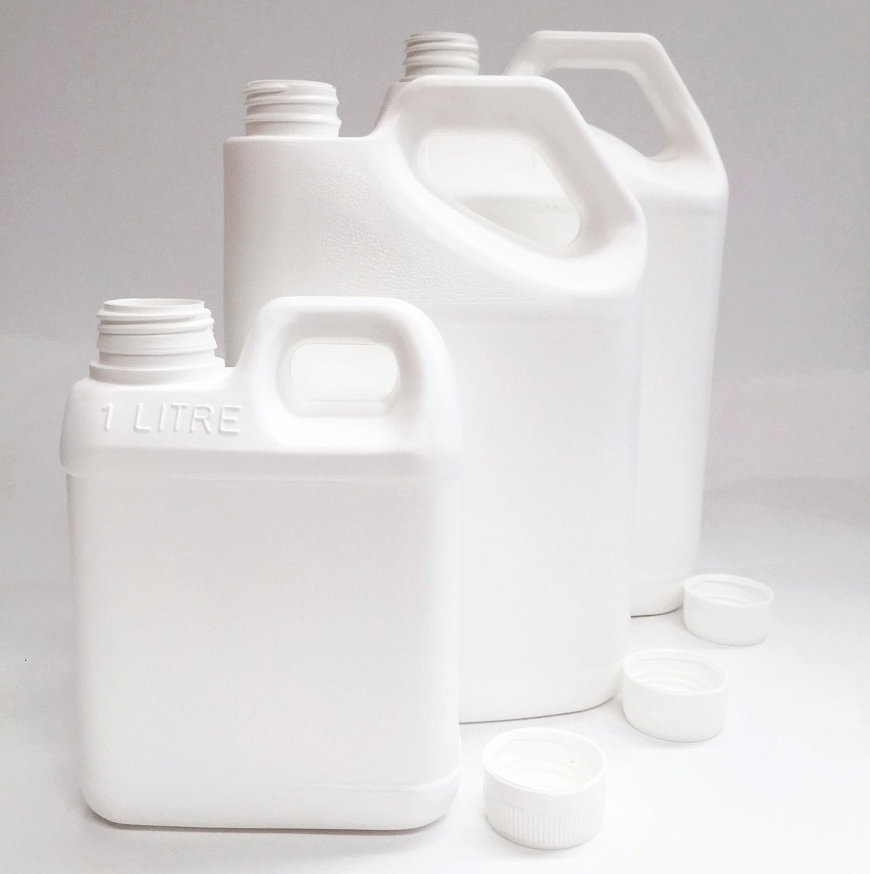 Resin bottles with lid