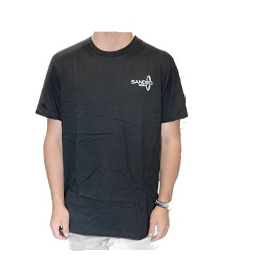 Sanded Hemp Enhanced Logo Tee