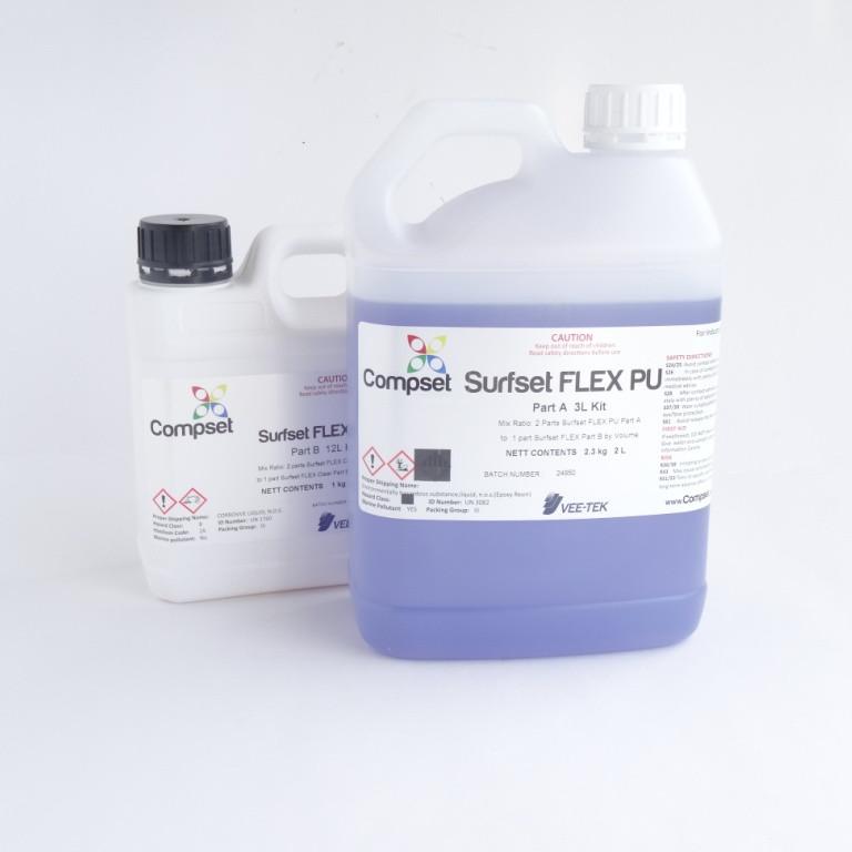 Surfset FLEX ~ PU Look Epoxy Resin - 3 Litres