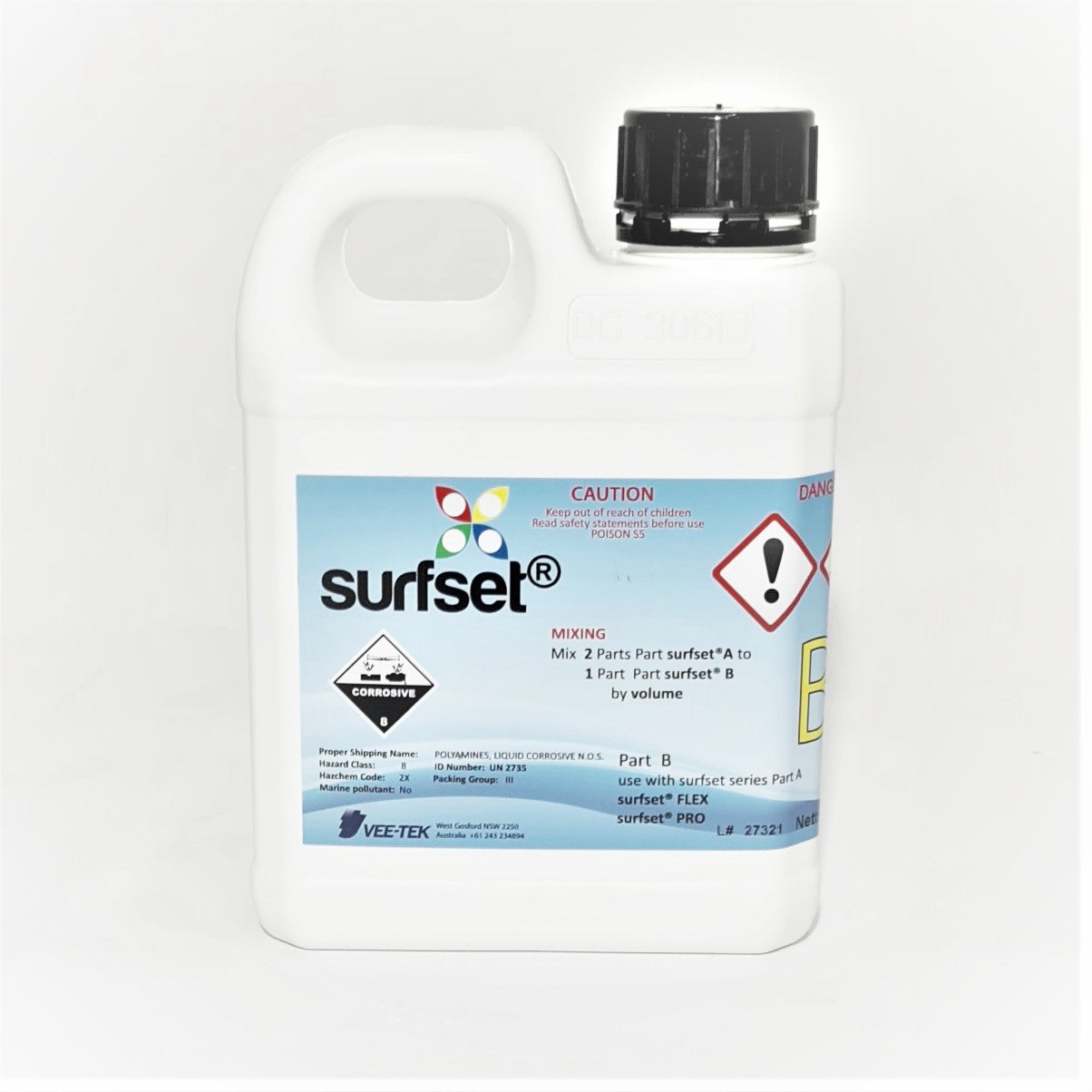 Surfboard Polyester Resin, Quart